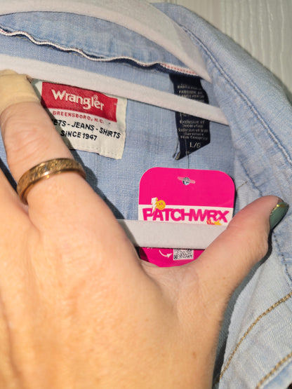 Chiefs Wrangler Denim Shacket
