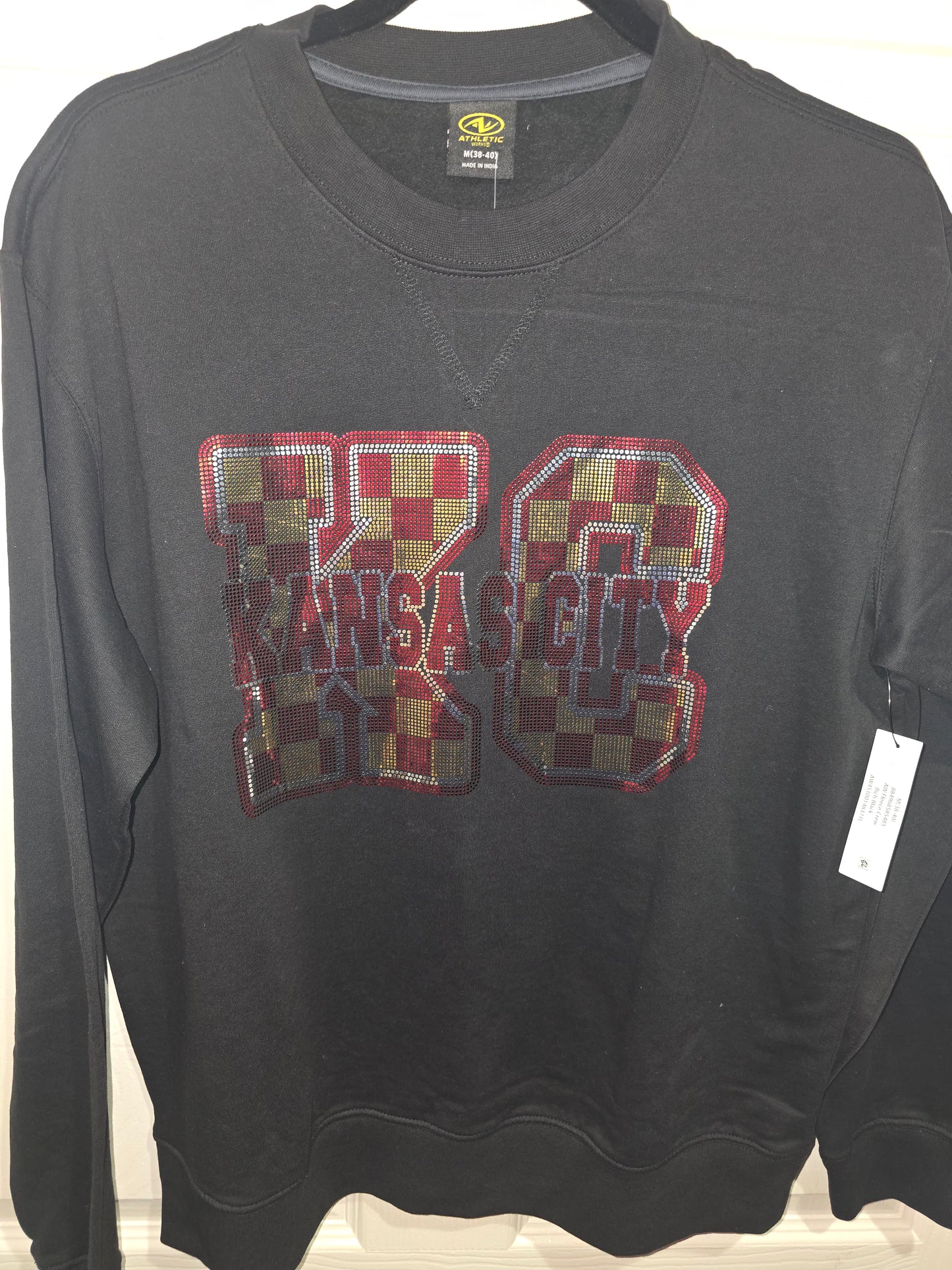 KC Checkered crewneck
