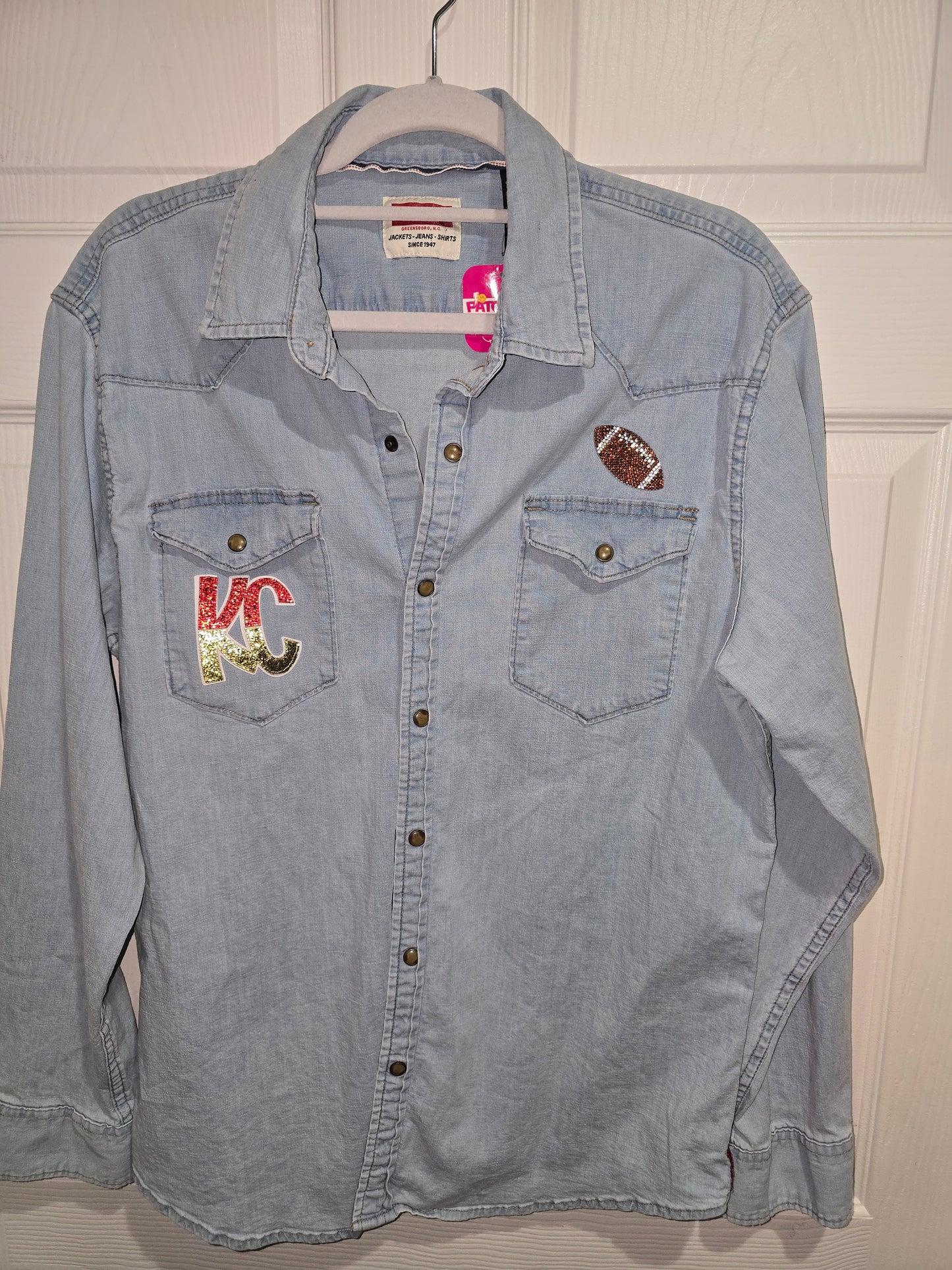 Chiefs Wrangler Denim Shacket