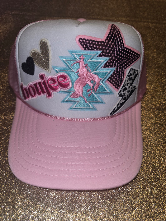 Boujee Cowgirl Western Trucker Hat