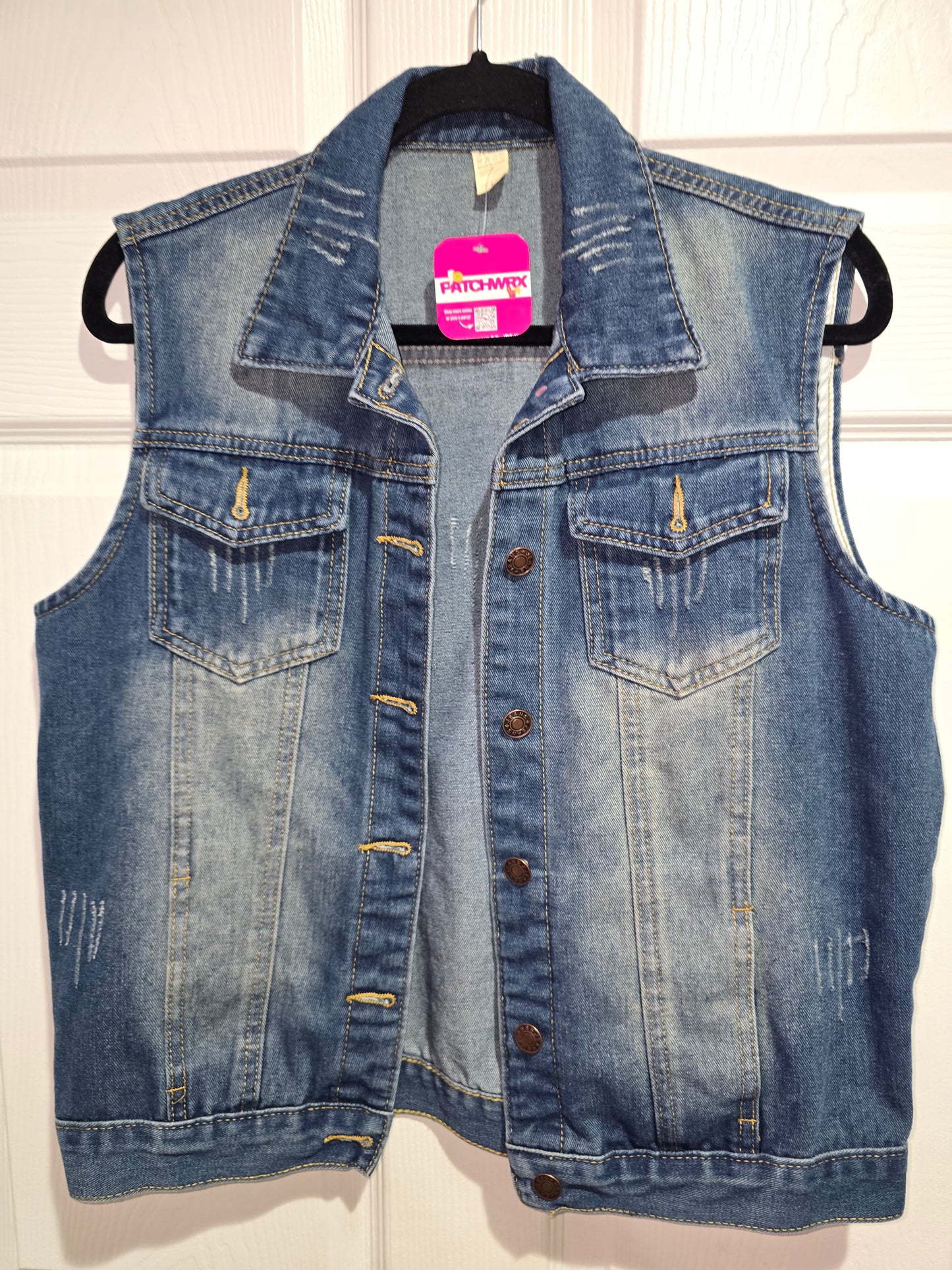 Chiefs Denim Vest