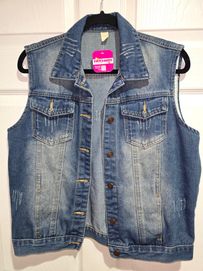 Chiefs Denim Vest