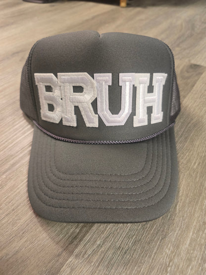 BRUH Patch Trucker Hat