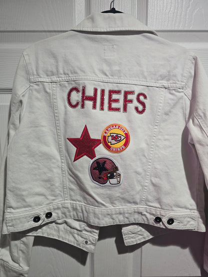 White Chiefs Denim Jacket