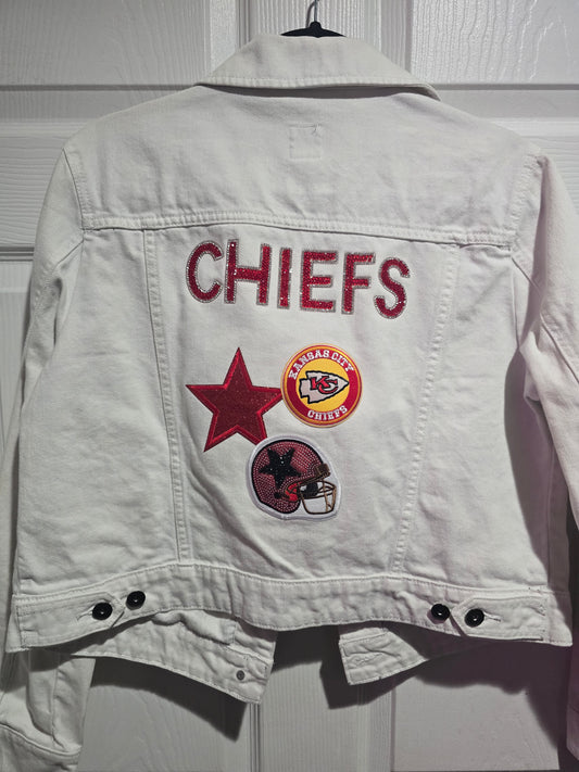 White Chiefs Denim Jacket