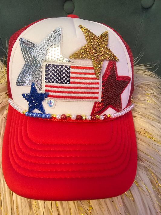 Patriot Stars & Flag Trucker.